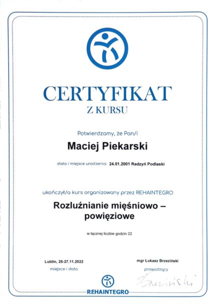 certyfikat
